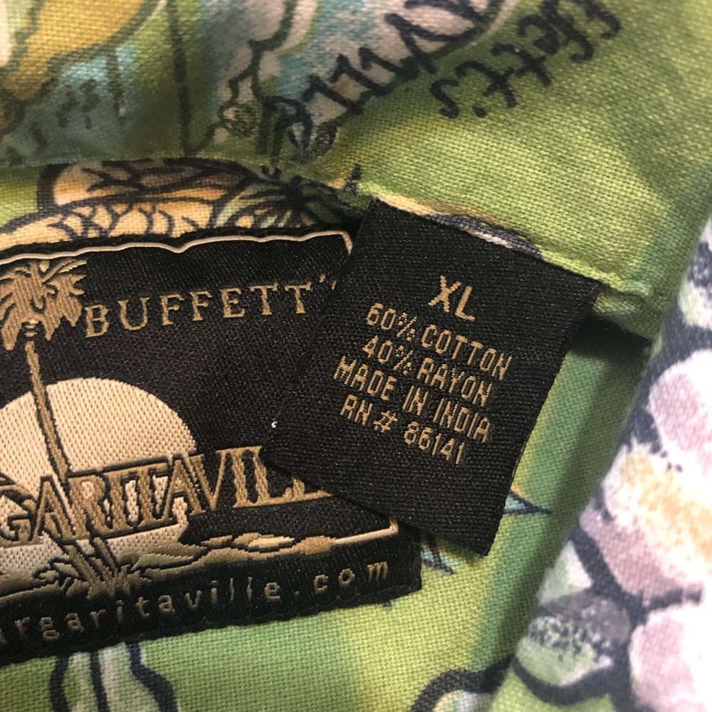 ********SOLD****Jimmy Buffet Margaritaville blouse - Picture 3 of 3